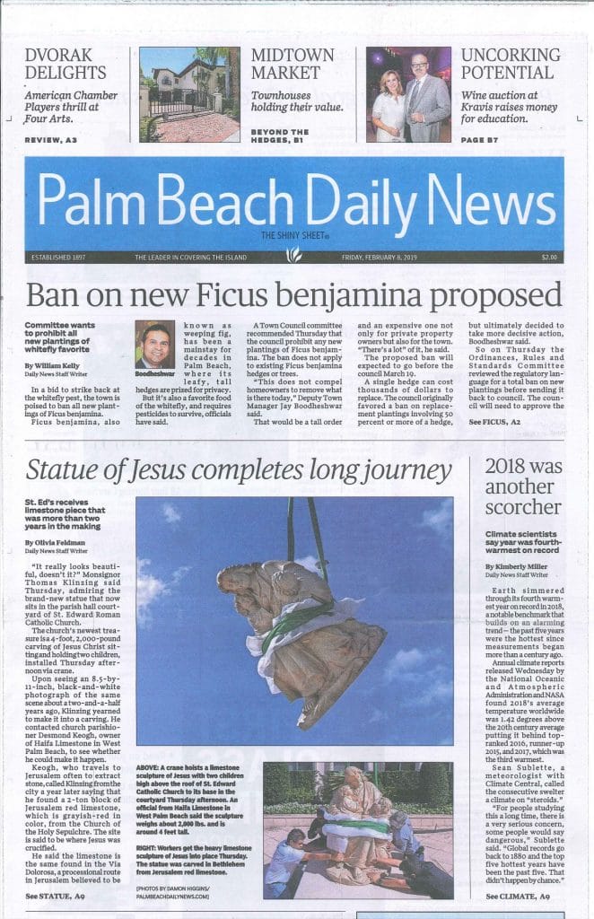 Palm Beach Daily News: February 8, 2019