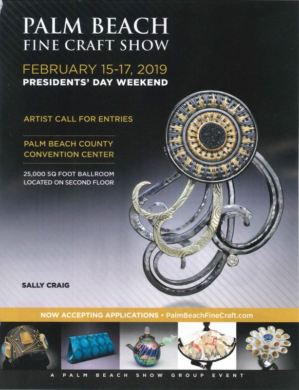 American Craft Magazine Aug/Sept 2018 Palm Beach Fine Craft Show